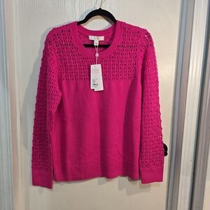 Lilly Pulitzer Fuchsia Knit Top